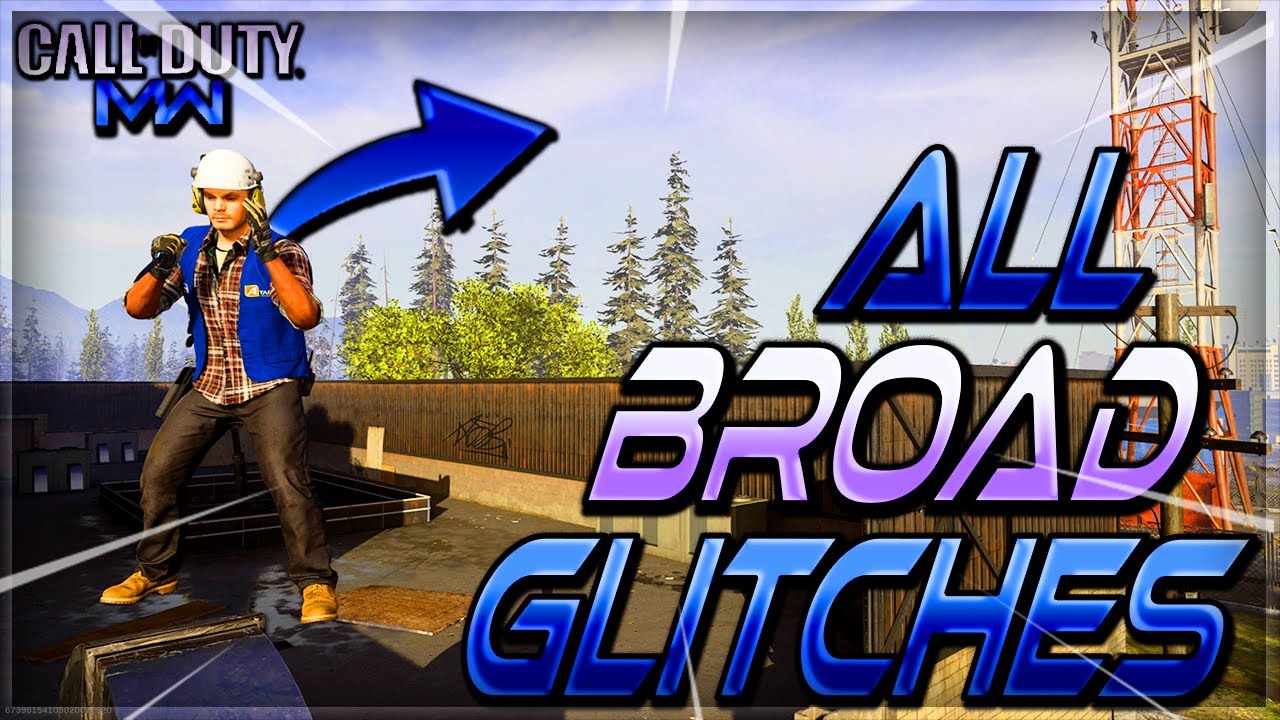 COD MW - ALL WORKING GLITCHES ON MAP 