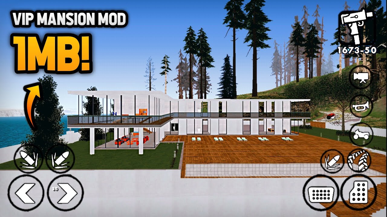 [1MB] VIP Mansion Mod For GTA San Andreas Android | Modding Master