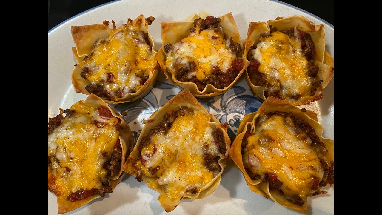 Crispy Taco Cups Recipe