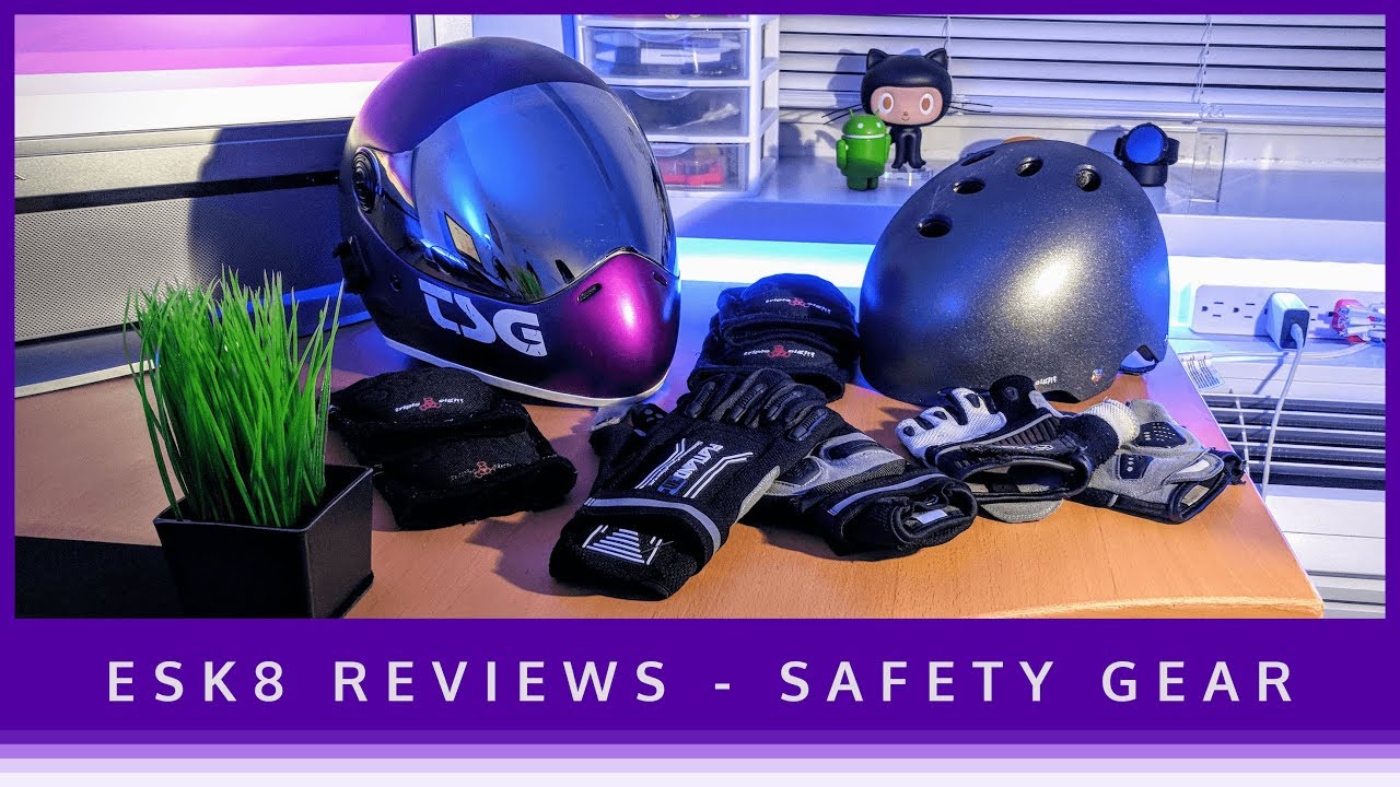E-Skate Safety Gear You NEED (Flatland Gloves, Helmets, Pads) | ESkate Reviews