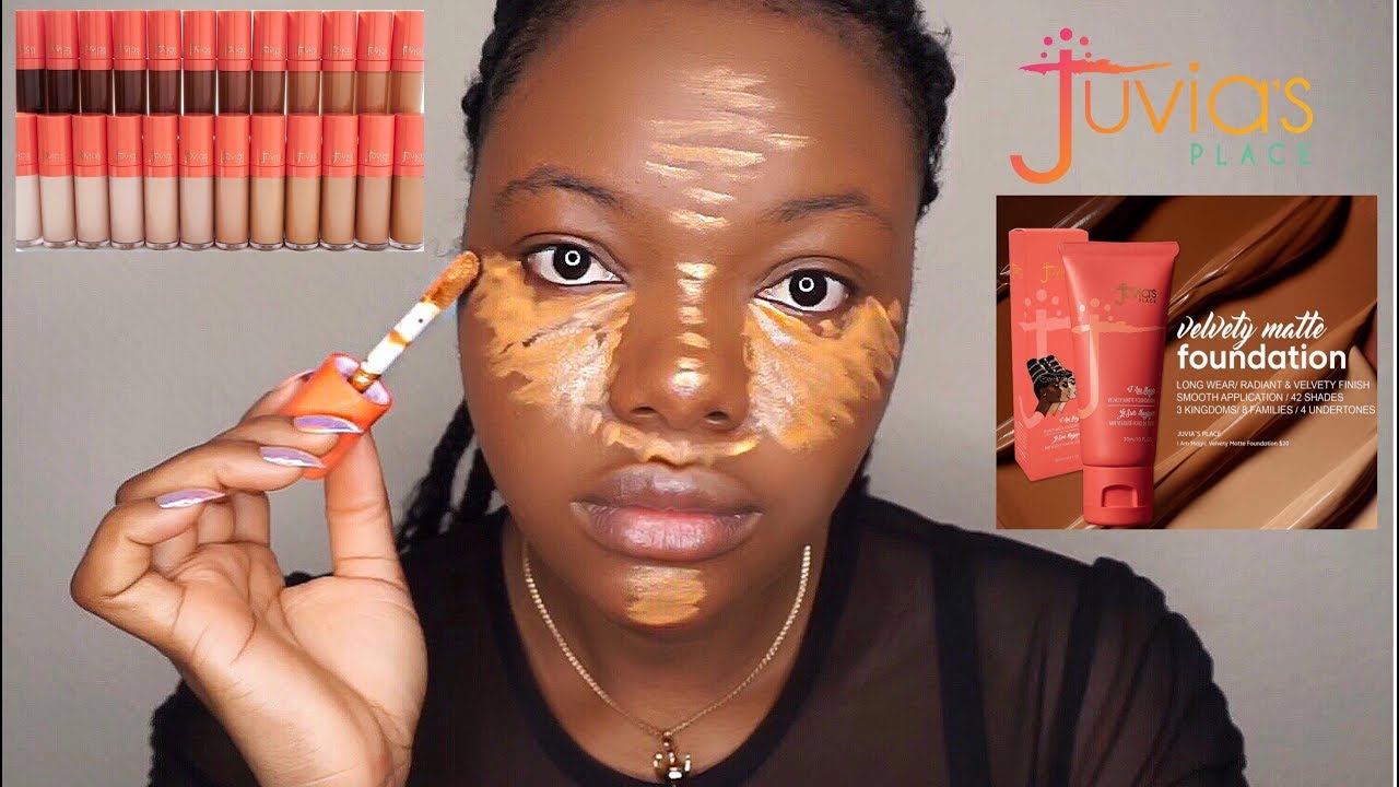 JUVIA’S PLACE I AM MAGIC FOUNDATION & CONCEALER REVIEW | WEAR TEST