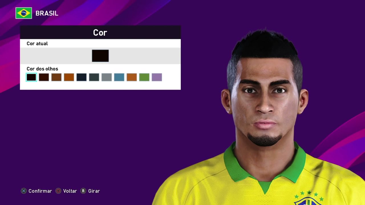 Como fazer o Raphinha - eFootball PES 2020