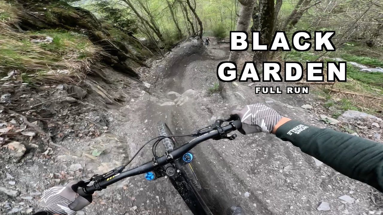 BLACK GARDEN  - VENOSC , LES 2 ALPES - FULL RUN