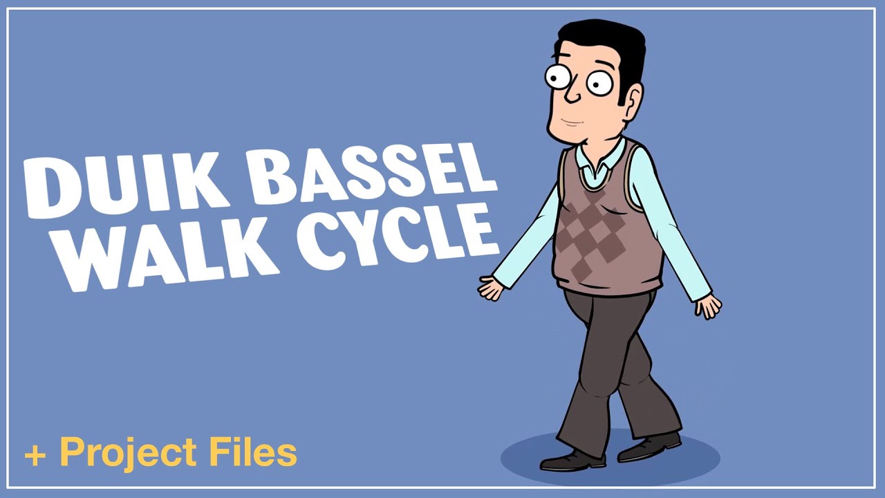 After Effects - Walk Cycle With DUIK BASSEL