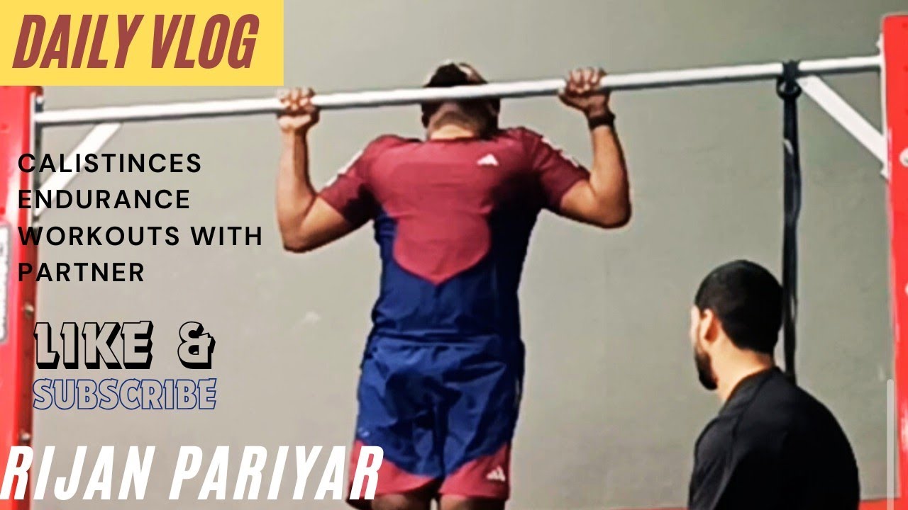  CALISTINCES ENDURANCE TRAINING WITH MY MATE ! TRAIN HARD GET BETTER 💪💪💪