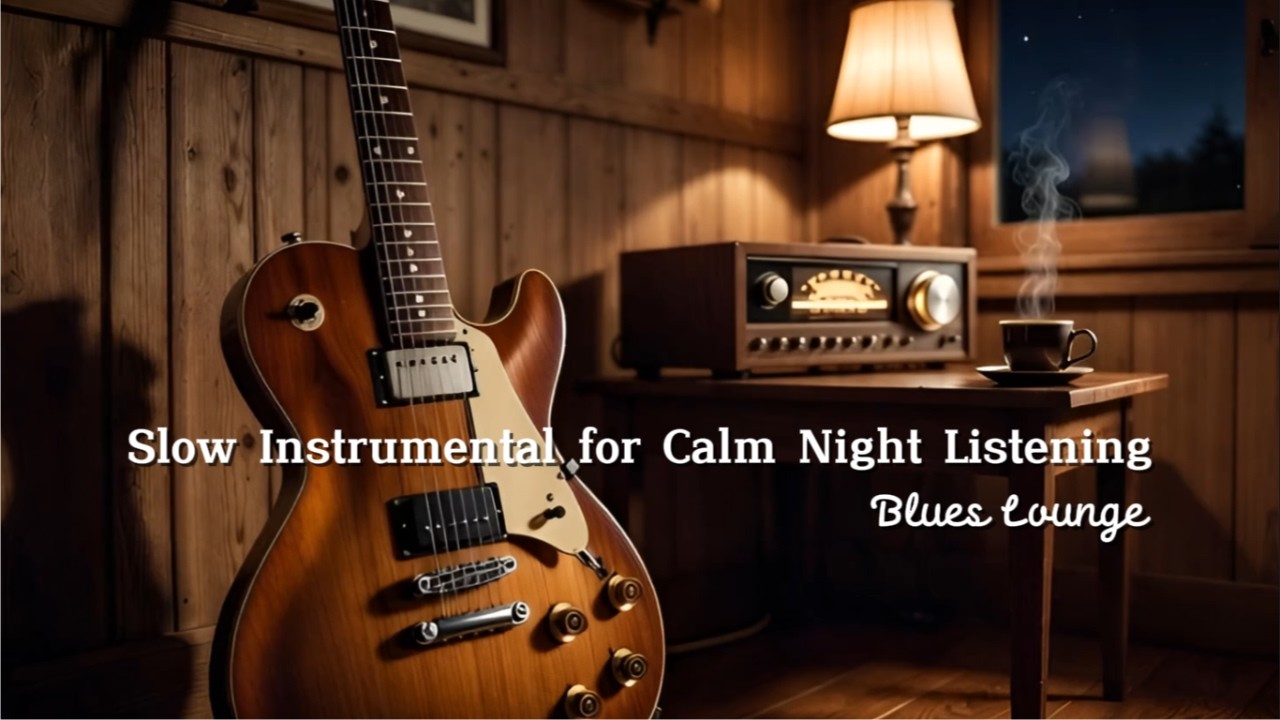 Blues Lounge | Slow Instrumental for Calm Night Listening