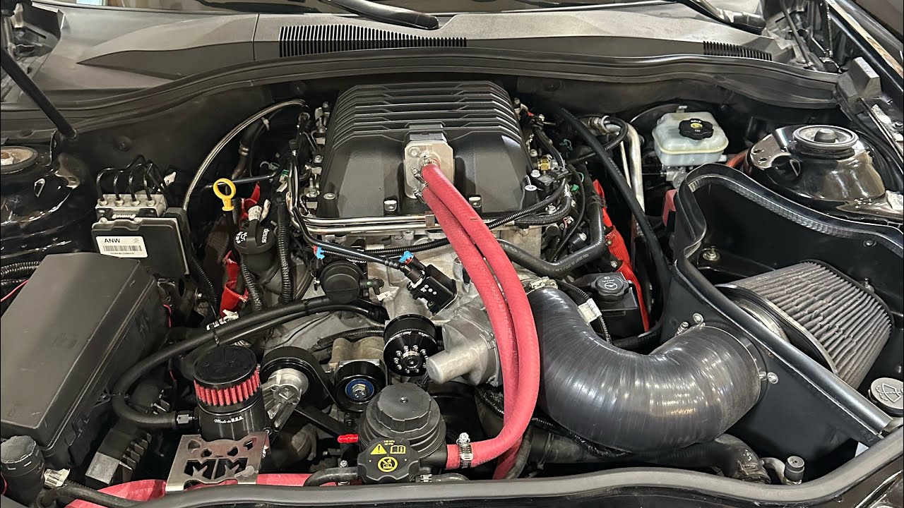 How to install Boost Districts LSA Supercharger kit Camaro SS (Part 2)