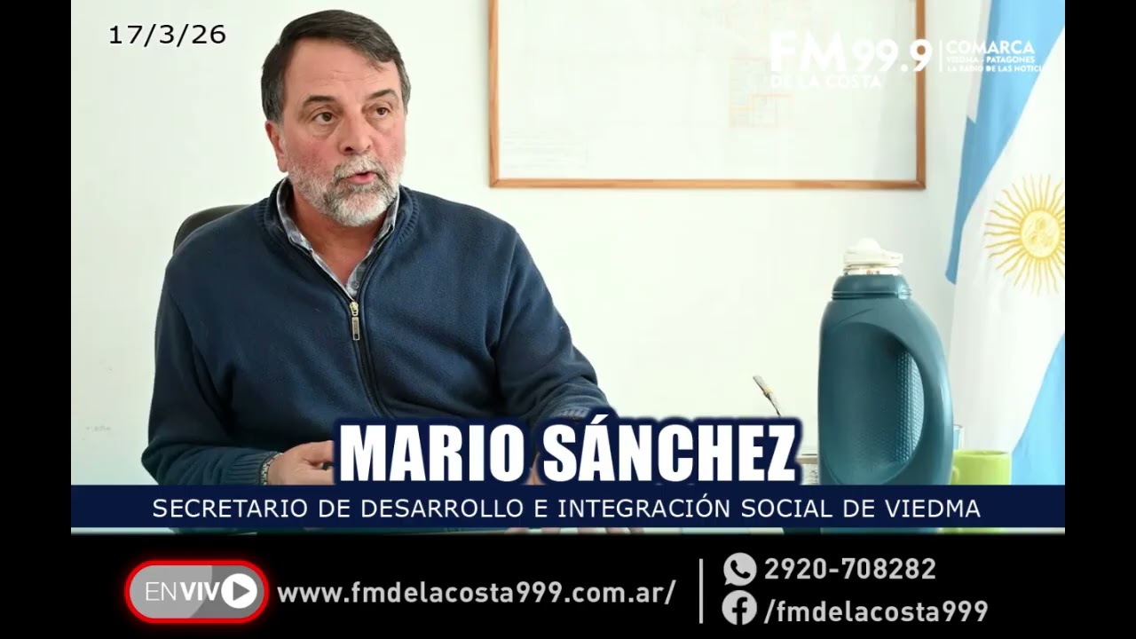 Mario Sánchez - FM DE LA COSTA 99.9 - 17/3/26
