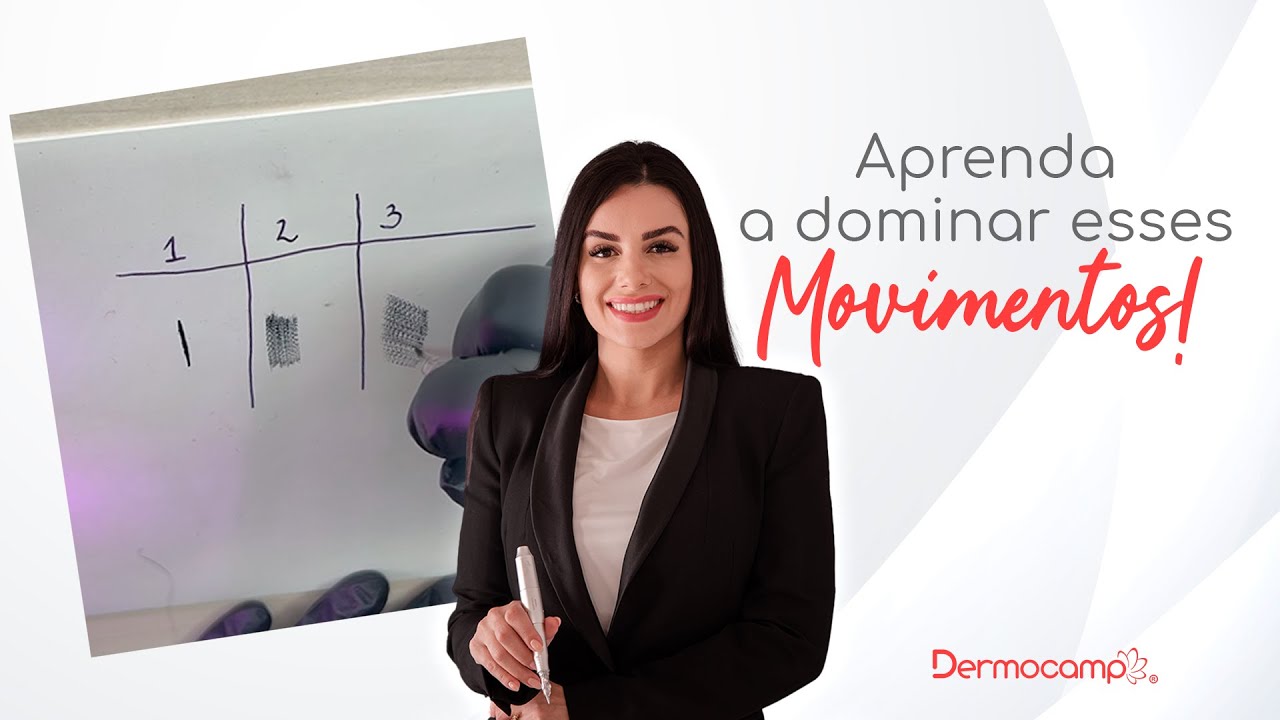 Movimentos mais utilizados na Micropigmentação