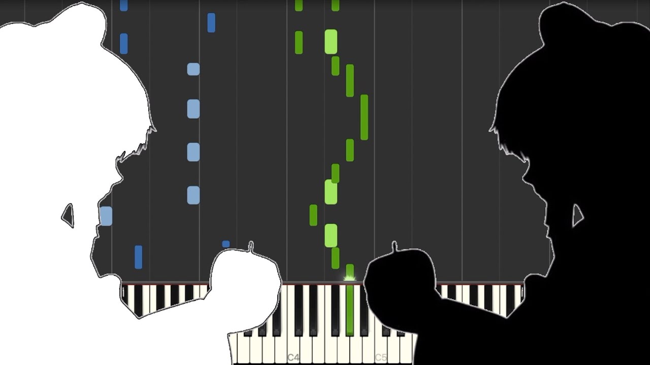 Bad Apple!!  | Touhou Piano Tutorial