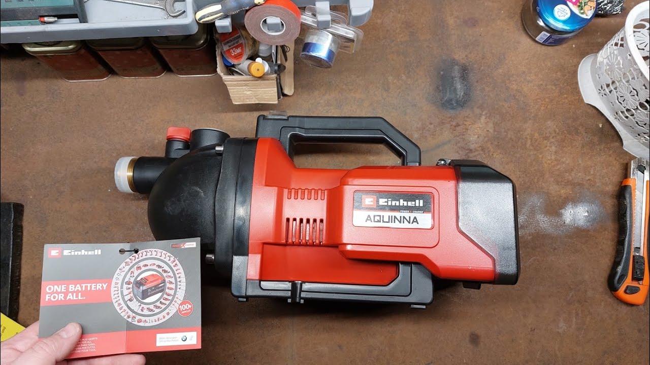 Einhell AQUINNA 36/30 Насос садовий акумуляторний