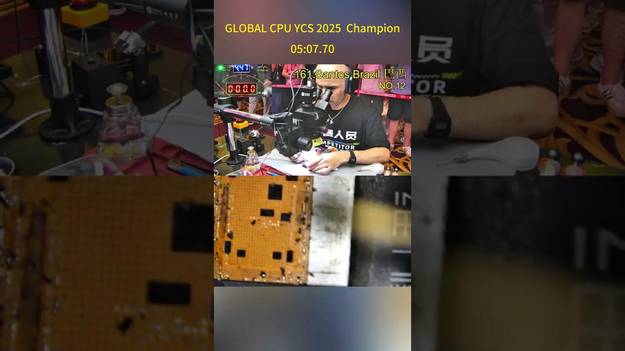 Congratulations to  Rodrigo Dos Santos for winning the CPU competition with a time of 5:07.70!