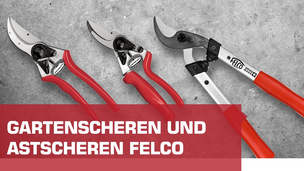 Gartenscheren und Astscheren von Felco - LAYER-Grosshandel #kannmehr
