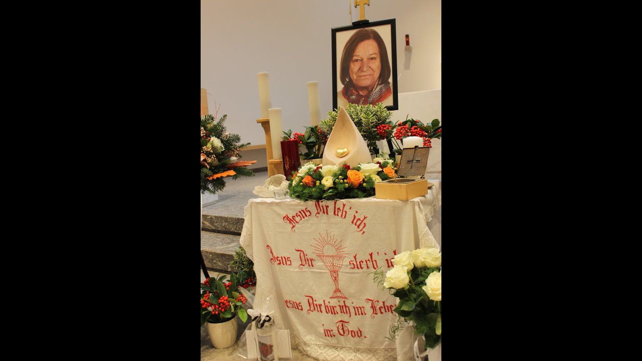 24.01. Auferstehungsgottesdienst für Hildegard Mantinger 14,30 Uhr in der Monikakirche in  Plaus