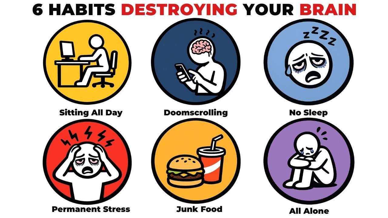 6 Things You Do Every Day That Damage Your Brain