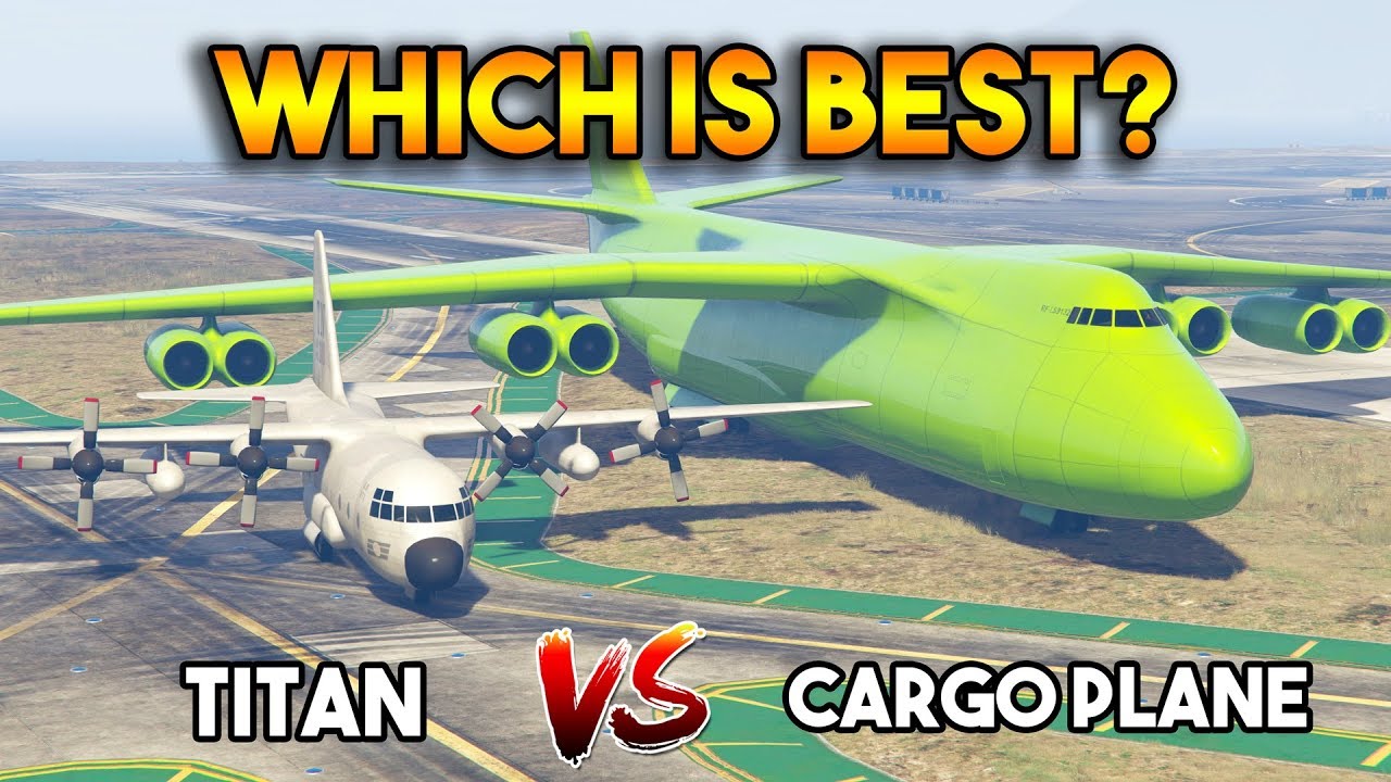 GTA 5 ONLINE : TITAN VS CARGO PLANE (WHICH IS BEST?)