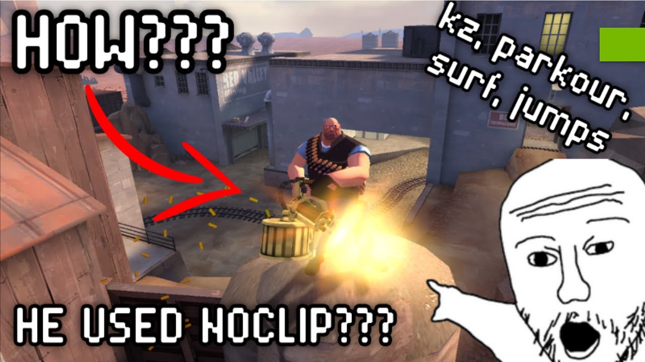 tf2 but the floor is lava (parkour/movement routes)