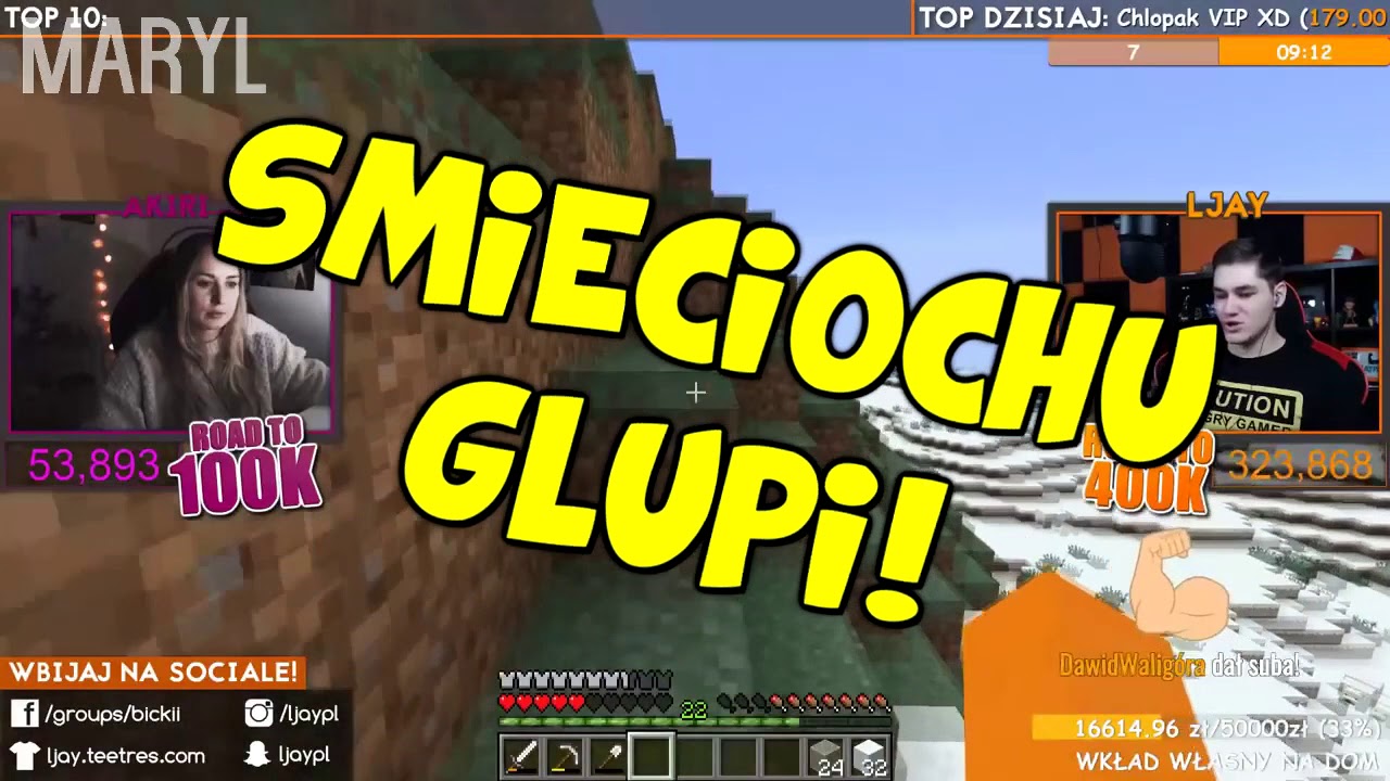 FUNNY MOMENTS | MINECRAFTLJAY I AKIRI BY MARYL