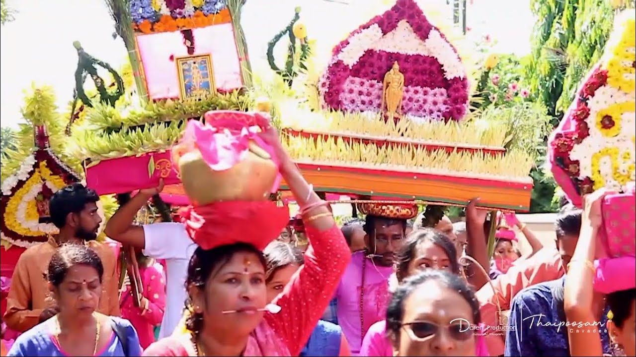 cavadee 2021 mauritius kovil montagne and lagrement st pierre kovil