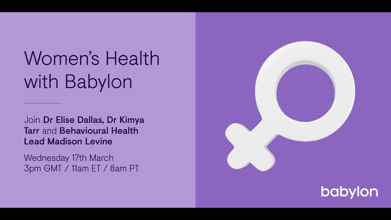 Women’s Health Event with Babylon