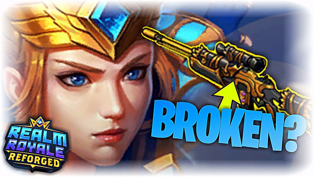 Is The Auto Sniper BROKEN in Realm Royale Reforged? (Solos)