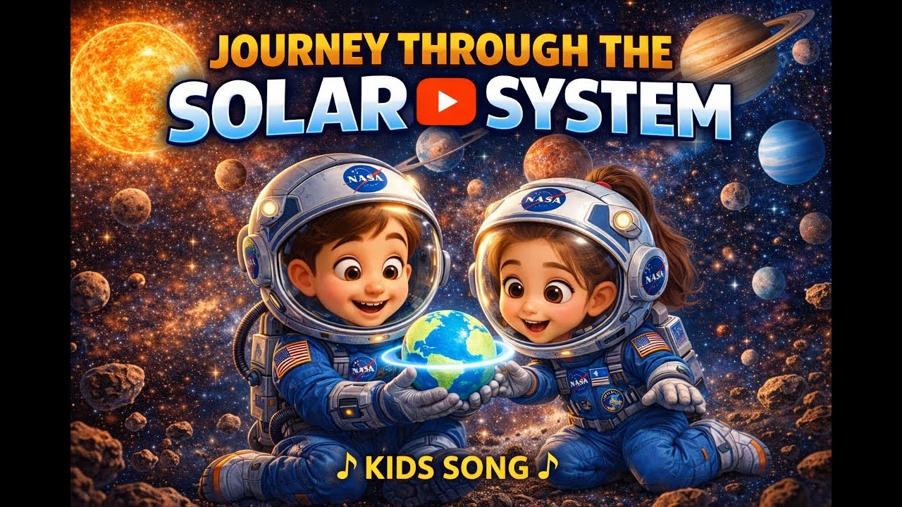 Planets Song for Kids! 🚀 Learn the Solar System with Music 🌍✨@LITTLESPARKJOURNEY 