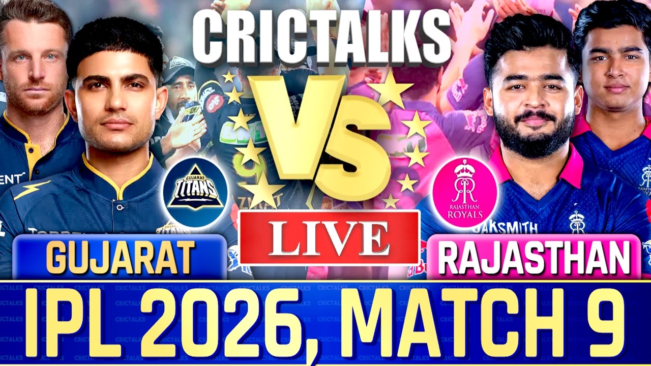 🔴 Live: GT vs RR, Live Commentary | IPL 2026 | Cricket Live Match Score , 1st Innings