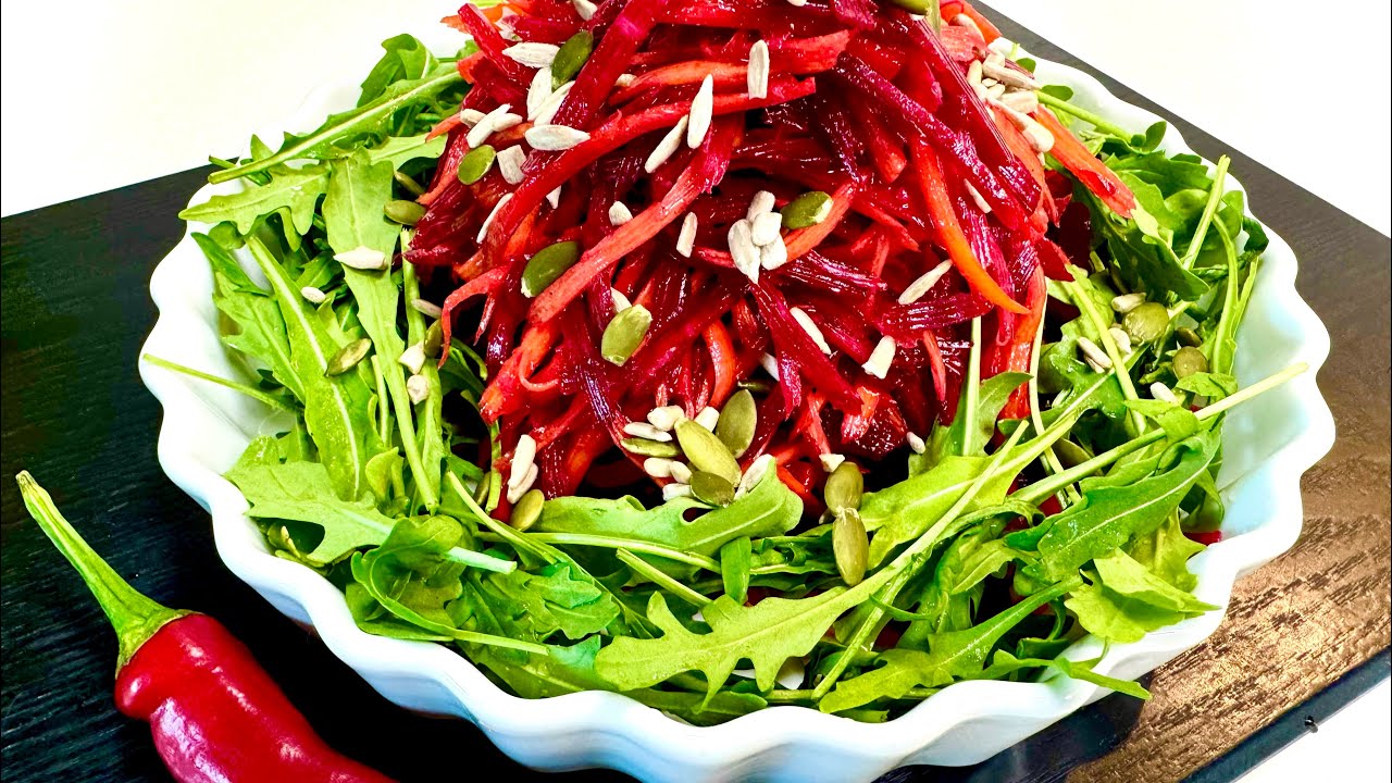 Салат «Костер»-остренький, пикантный,вкусный!Salad 