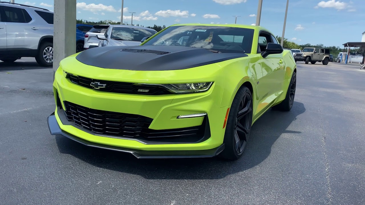 Taking Delivery of Shock 2020 Camaro SS 1LE