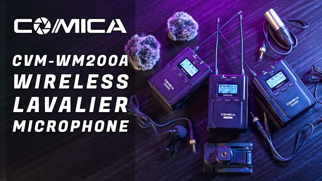 Comica CVM WM-200 Lav Mic System