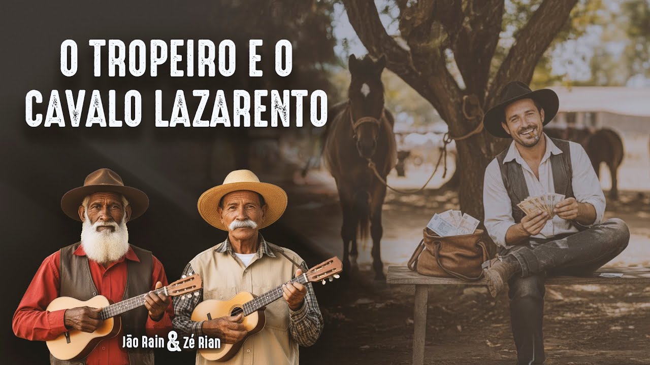 Modão do Tropeiro que Vendeu Cavalo Cego Como Campeão | Modão das Antigas | Sertanejo Raiz