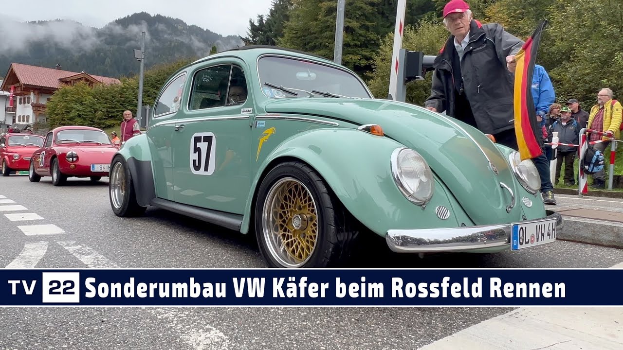 MOTOR TV22: Der VW K&auml;fer 160 PS Sonderumbau perfekt f&uuml;r den Berg beim Rossfeld Bergrennen 2024