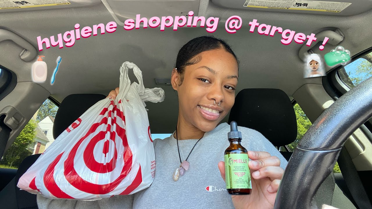 come hygiene shopping with me at TARGET! 🧼🧖🏽&zwj;♀️| brielle monique