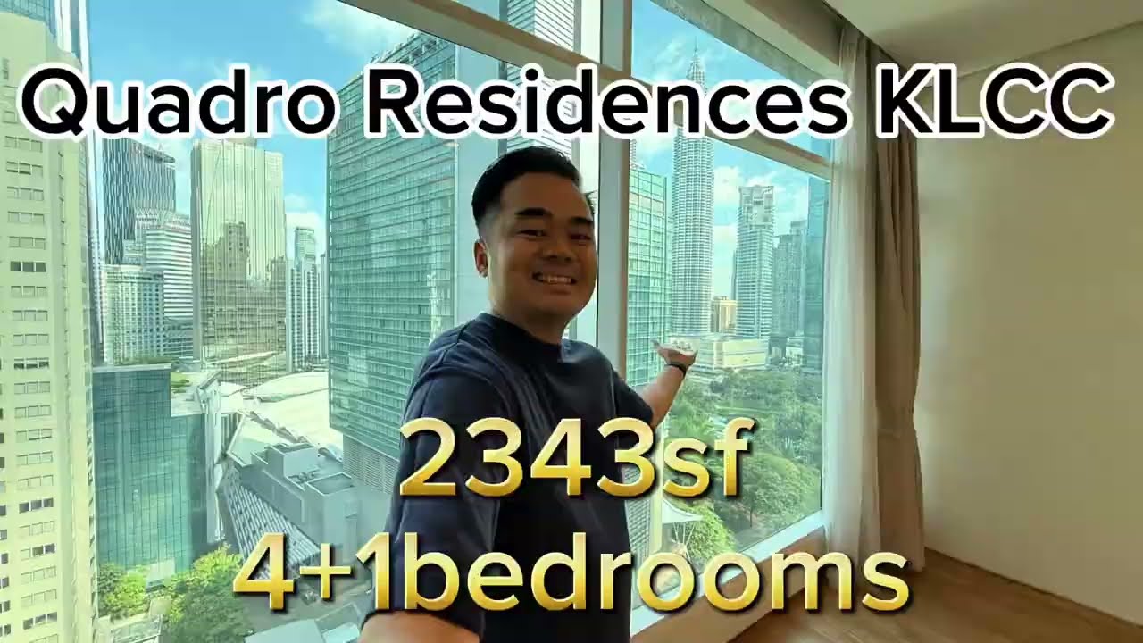 Inside Quadro Residences KLCC &ndash; Luxury Condo Tour Near Petronas Twin Towers