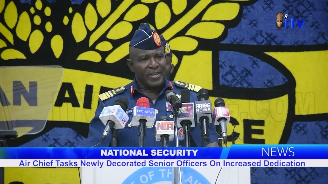 National Security: Air Chief Tasks Newly Decorated Senior Officers On Increased Dedication