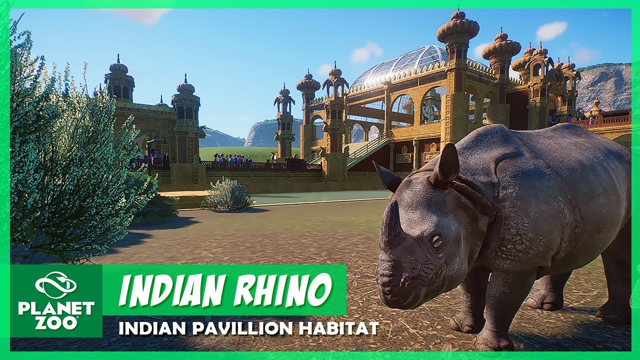INDIAN PAVILLION HABITAT | Indian Rhino | Speed Build | Let's Play Planet Zoo | Banoa Zoo EP3