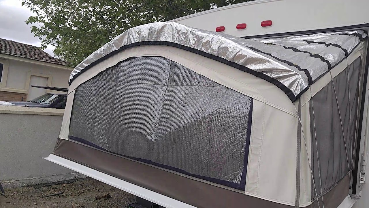 Pop-Up Gizmos on Rockwood Roo 233s Hybrid Trailer