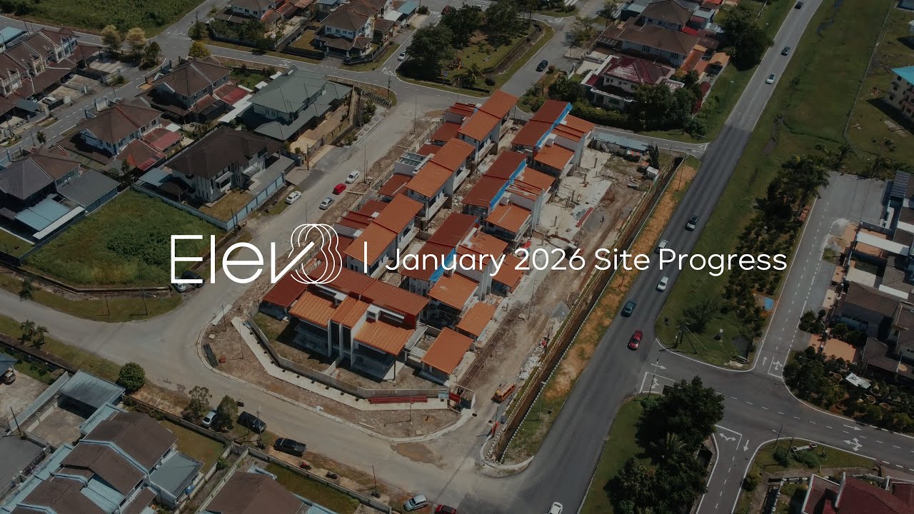 Elev8 Site Progress Update | Stapok, Kuching | January 2026