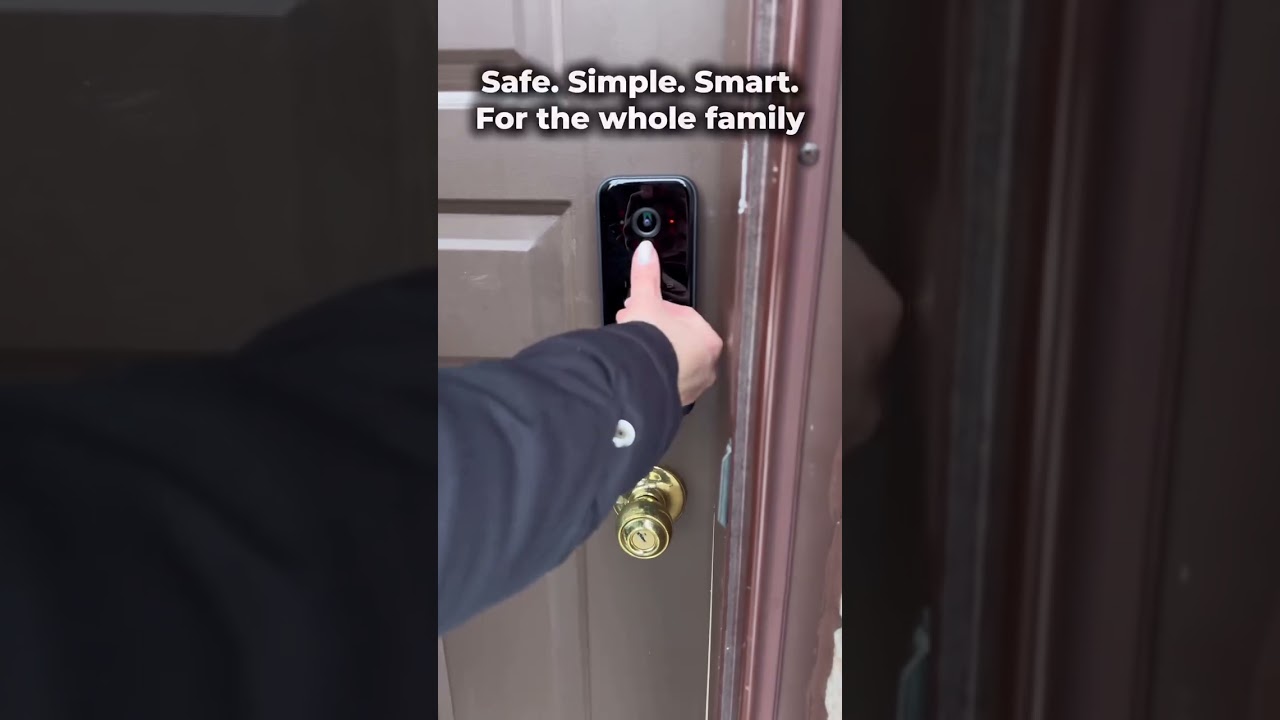 Meet Lockin Veno Plus &mdash; Amazing palm lock with camera, all-in-one home security! #lockin #smartlock