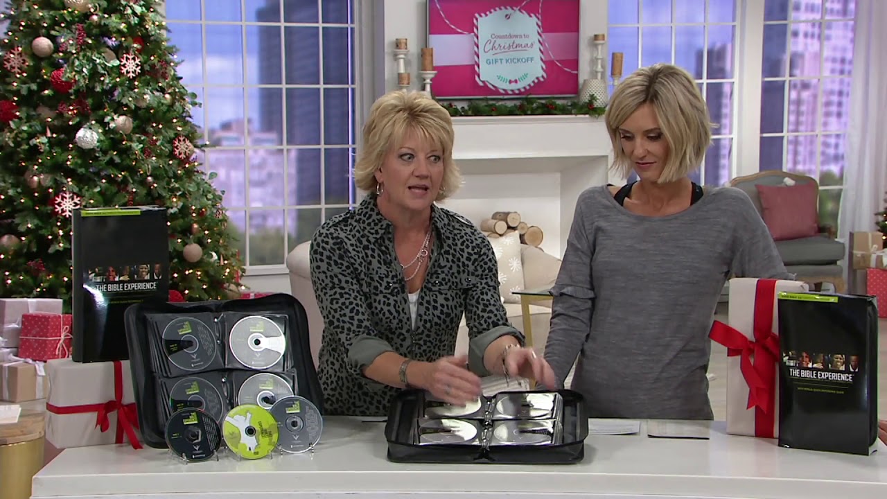 The Bible Experience Complete Bible on CD & DVD Guide & Case on QVC