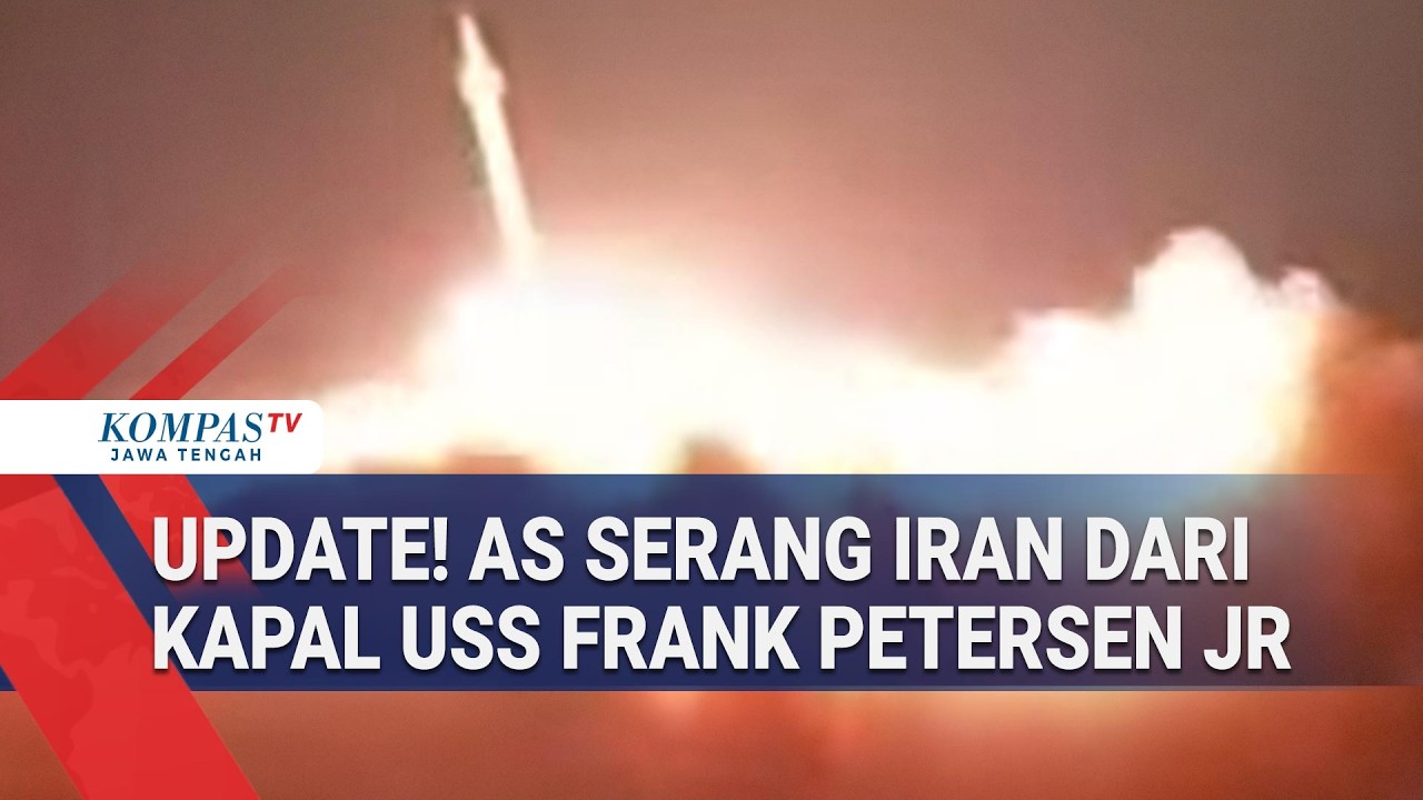 Update! AS Serang Iran dari Kapal USS Frank Petersen JR