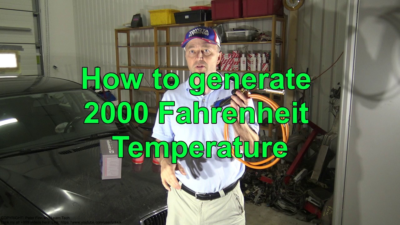 How to generate 2000 Fahrenheit Temperature