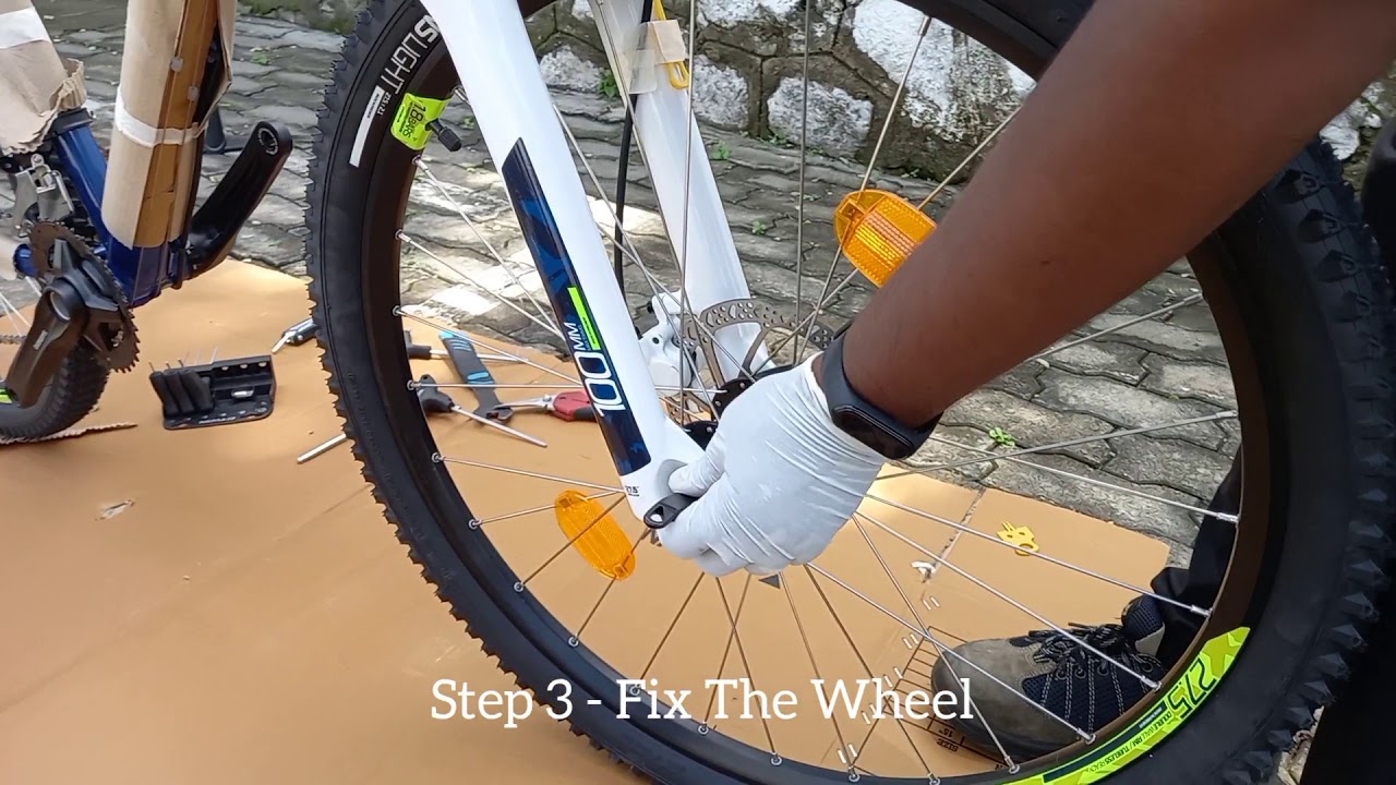 Assembling Btwin ST 540 Mountain Bike