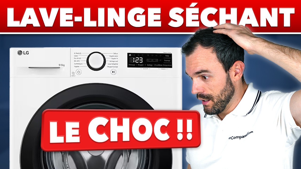 Test Lave-linge Séchant LG : Le CHOC ! Retour & Remboursement ?