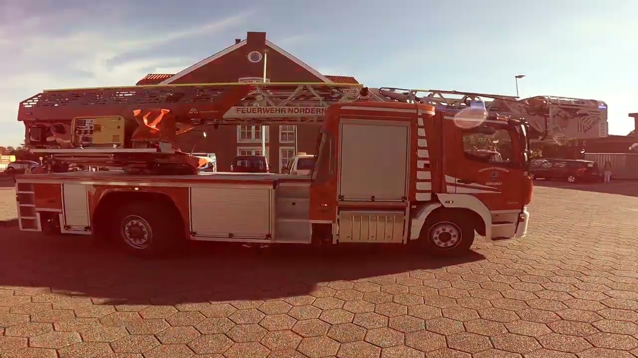Neue Drehleiter für die Freiwillige Feuerwehr Norderney