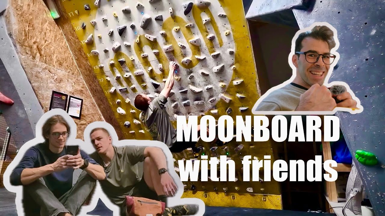 My first time on the Moonboard 2019