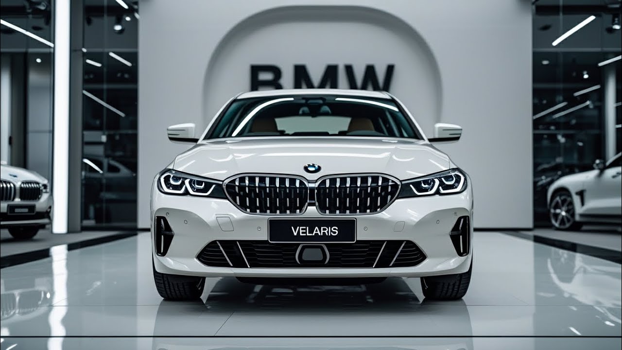 BMW Velaris는 순수한 화이트 컬러로 완성된차세대 럭셔리 스포츠 세단 콘셉트입니다.BMW의 상징적인 디자인 철학과미래형 기술이 완벽하게 결합된 하나의 비전입니다.