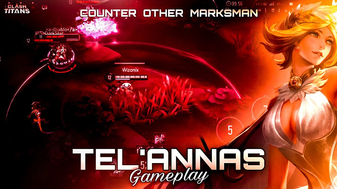 Tel'annas Love Sworn Skin | 50% Damage Gameplay | Insane Range and Damage | Clash of Titans | CoT