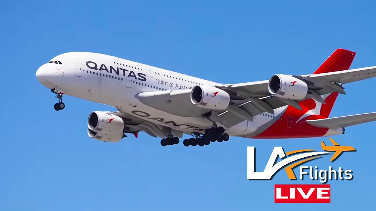 🔴LIVE LOS ANGELES INTERNATIONAL AIRPORT ACTION!