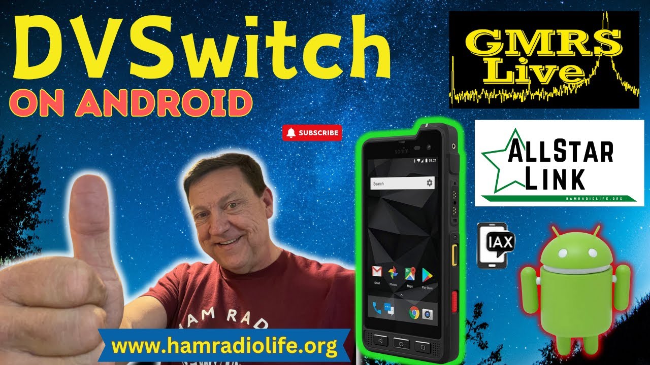 DVSwitch на устройстве Android для GMRSLive и AllStar HamVoIP